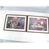 Image 1 : frame print of dogs playing cards one called "Pinched with Four Aces" and other "Waterloo" (16)