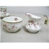 Image 5 : 19 piece tea set with Victoria Rose pattern (16)