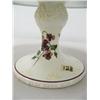 Image 2 : large cake plate with painted pansies (16)