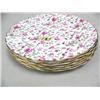 Image 4 : lot of 6 sandwich plates: pattern is Rosina (16)