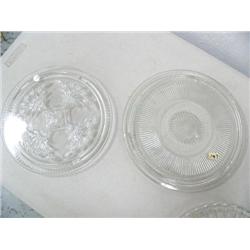 2 pressed glass cake plates (16)