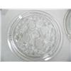 Image 2 : 2 pressed glass cake plates (16)
