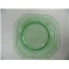 Image 4 : 6 green depression glass (16)