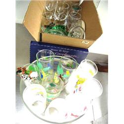 large lots of collector's glasses (16)