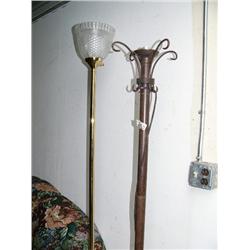 pair of pole lamps  (16)