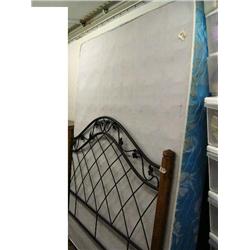 queen sized springs and mattress and head board  (16)