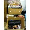 Image 1 : 4 boxes of misc. stuff including Barbie doll  (16)