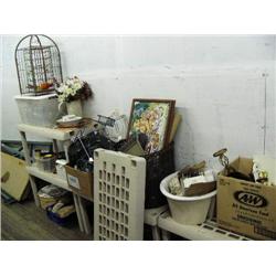 plastic shelves and a lot of misc.  (16)