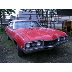 1968 Olds Model 442  Engine Size 445; Automatic  Minimum Bid of $10,000 VIN 344678M216572