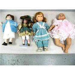 lot of four collectible dolls (16)