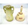 Image 2 : 2 items 1979 Gobbel West Germany bell, vase with hand painted parrots marked on the bottom (16)