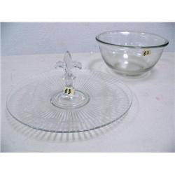 etched glass candy dish, Anchor Hocking glass mixing bowl (16)
