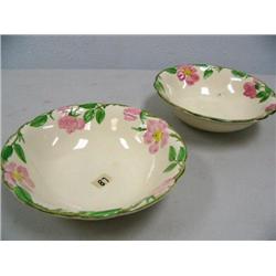 2 Franciscan ware dessert fruit bowls (16)