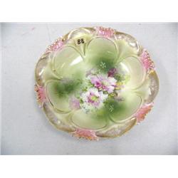 hand painted fruit bowl made in Austria c. 1870 (16)