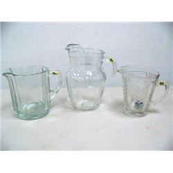 lot of  3 glass water jugs (16)