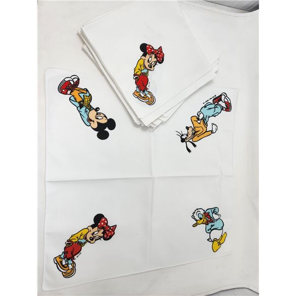 Vintage Walt Disney Cloth Napkins