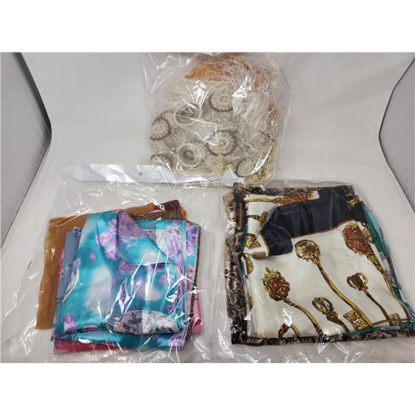 Vintage Lot of Scarves