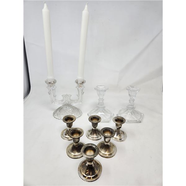 5 Sets of Candle Holders