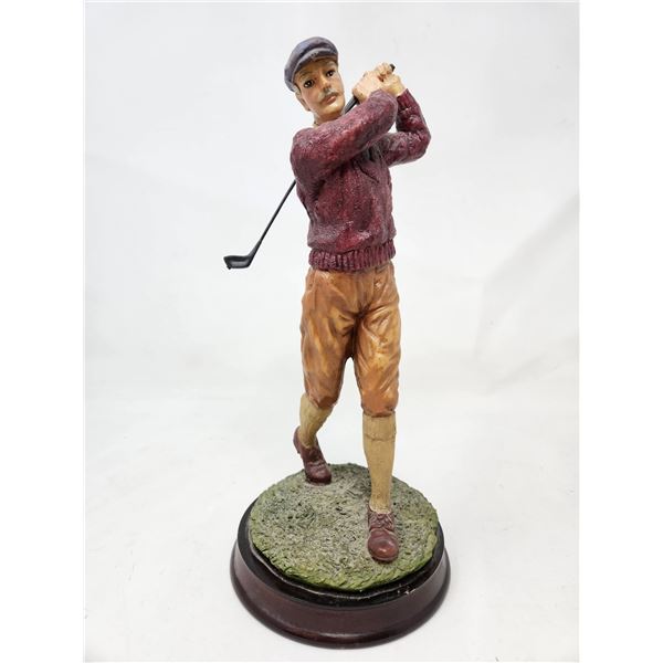 Man Golfing Figurine 10.5"