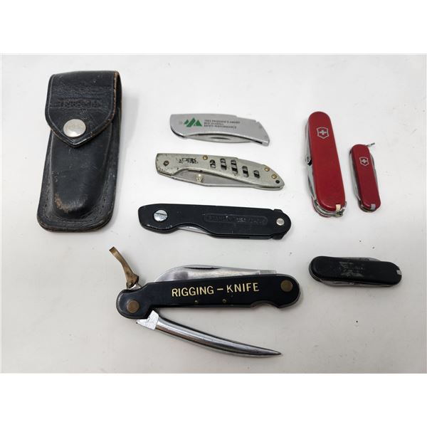 7 Vintage Pocket Knives