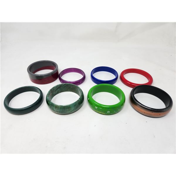 8 Vintage Bangles