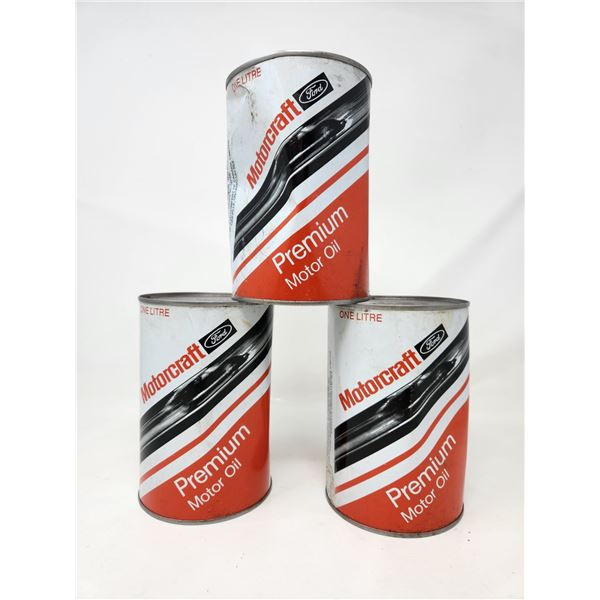 Vintage Motorcraft Premium Motor Oil (Full)