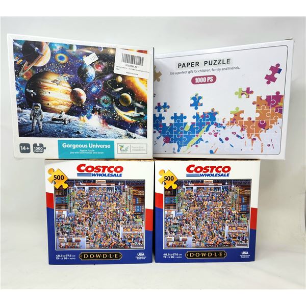 Sealed Various Puzzles Lot