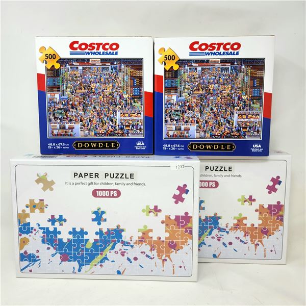 Sealed Various Puzzles Lot