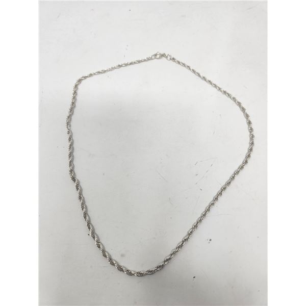 Sterling Silver 925 17" Ladies Chain
