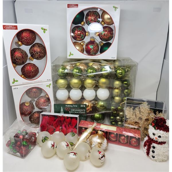 Assorted Christmas Ornaments