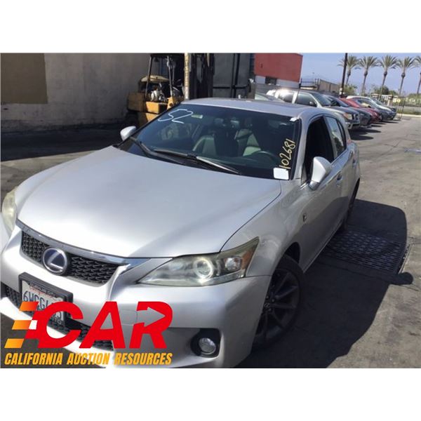 2012 LEXUS CT 200h Premium