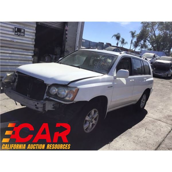 2003 TOYOTA HIGHLANDER