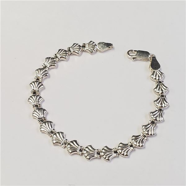 SILVER 5.57G 7"  BRACELET