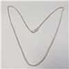 Image 1 : SILVER 18" 5.22G   NECKLACE