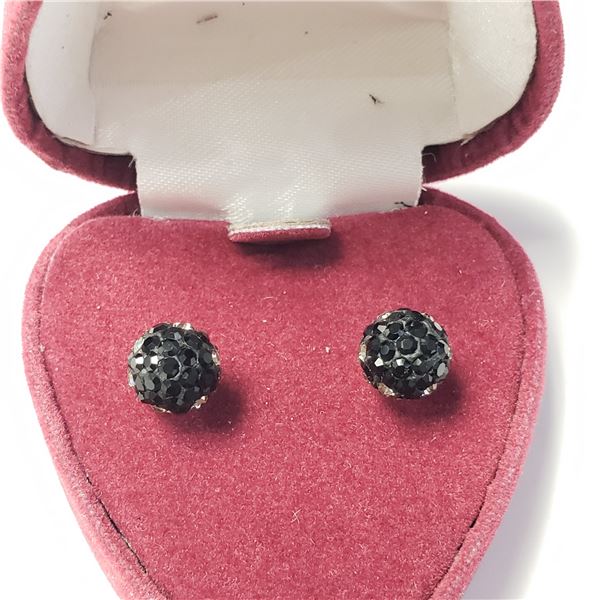 SILVER CZ   EARRINGS