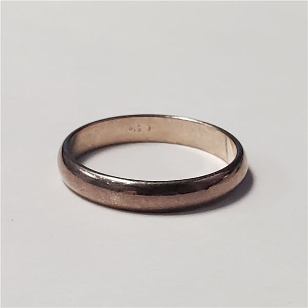 SILVER BAND  RING