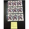 Image 1 : LOT OF 9 HENRIK LUNDQVIST 2ND YEAR NHL CARDS