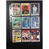 Image 1 : LOT OF VINTAGE MLB STAR CARDS