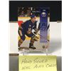 Image 2 : MIKE PECA SIGNED DONRUSS HOCKEY CARD