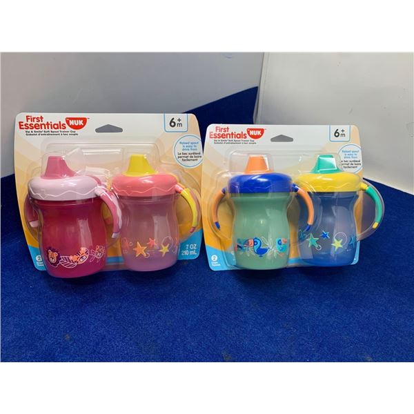 Nuk First Essentials Sip & Smile Soft Spout Trainer Cup (2 x 4)
