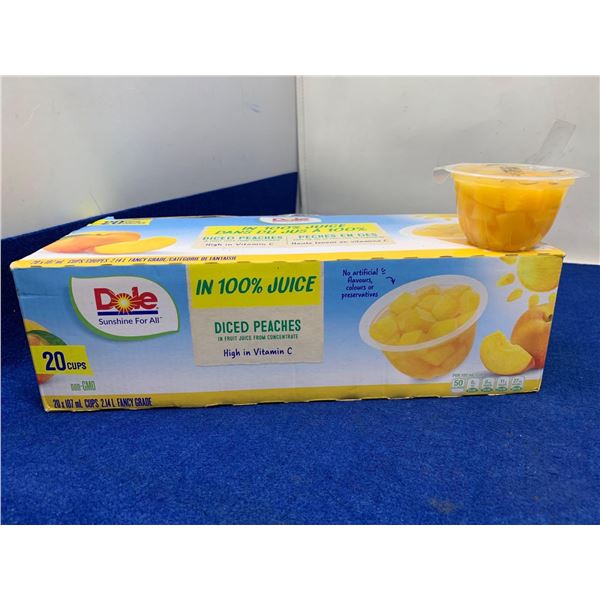 Dole Diced Peaches (20 x 107ml)