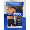 Image 1 : 32 degree Cool 3pk Boxer Briefs (L)