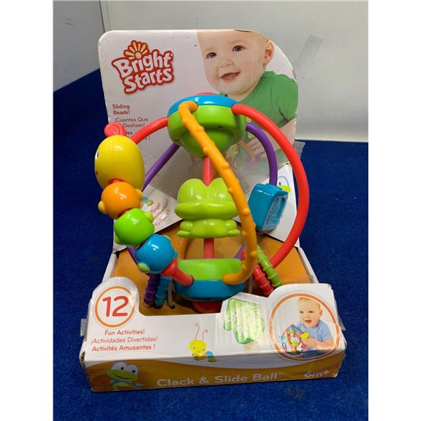 Bright Starts Clack & Slide Ball