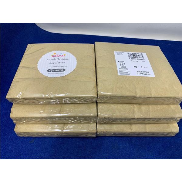 2 Ply Luncheon Napkins (6 x 40)