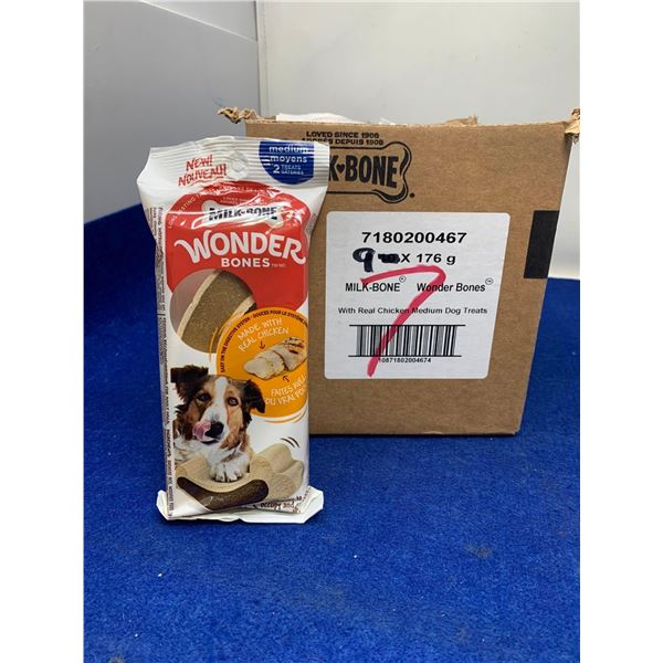 Milk Bone Wonder Bones Dog Treats (9 x 176g)