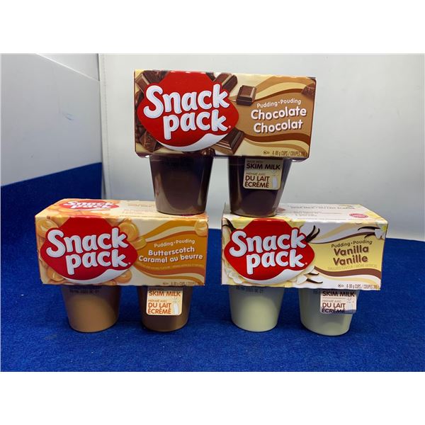 Assorted Snack Pack Pudding Cups (3 x 4 x 99g)