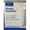 Image 2 : Simply Essential Light Filtering 84in Curtain Panel with Grommets
