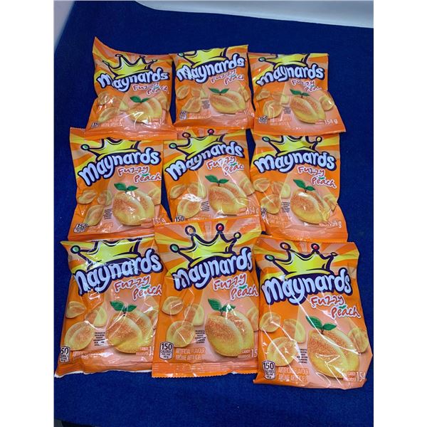 Maynards Fuzzy Peach Candy (9 x 154g)