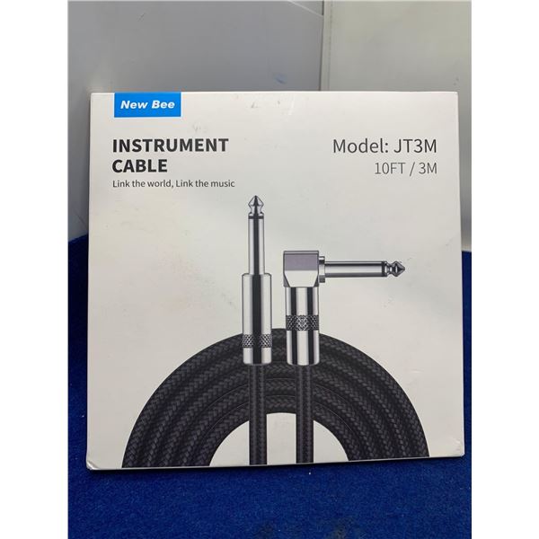 Instrument Cable 10ft (Model JT3M)