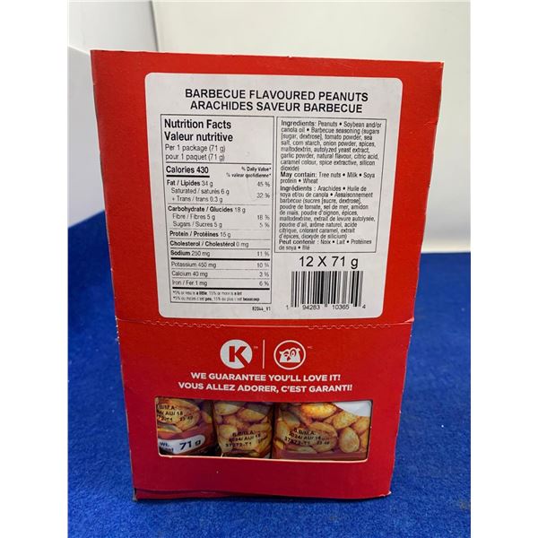 Circle K Barbecue Flavoured Peanuts (12 x 71g)